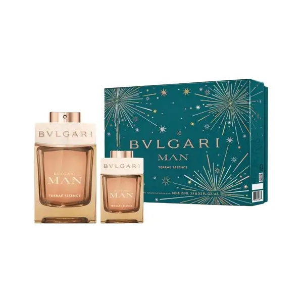 Bvlgari Man Terrae Essence Set cadou pentru bărbați Volum EDP 100 ml + EDP 15 ml