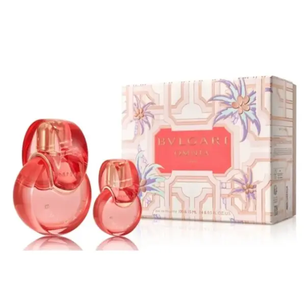 Bvlgari Omnia Coral Set cadou pentru femei Volum EDT 100 ml + EDT 15 ml