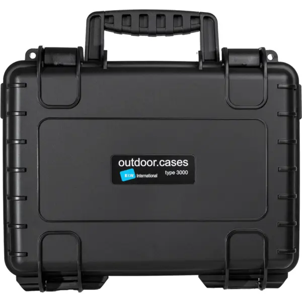 BW Carcase de exterior, husa B&W Tip 3000 cu spumă personalizată pentru Samyang V-AF T1.9 Sony FE, Negru