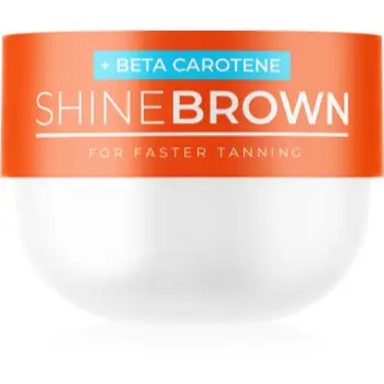 BYROKKO Shine Brown Beta Carotene cremă pentru plaja cu beta-caroten