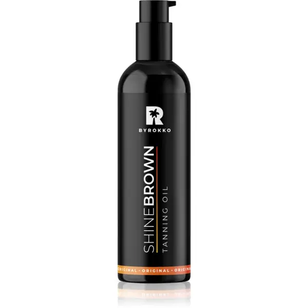 BYROKKO Shine Brown Tan Up! agent pentru accelerarea și prelungirea bronzării 150 ml