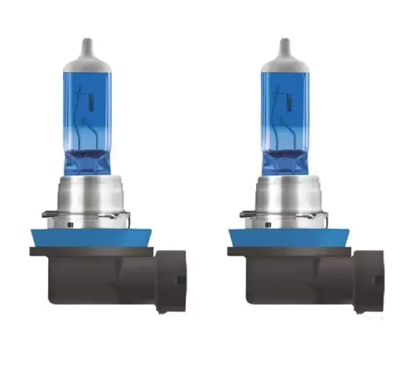 BZRSH Becuri Auto H11 55W 12V 5000K Alb - Set 2 Becuri Halogen Faza Scurta Ceata