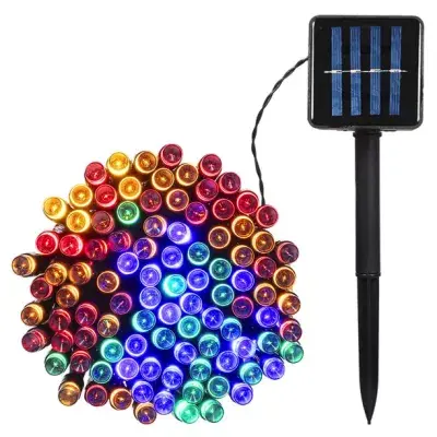BZRSH Instalatie Solara 100 LED SL100C Multicolor 10M Sir Luminos