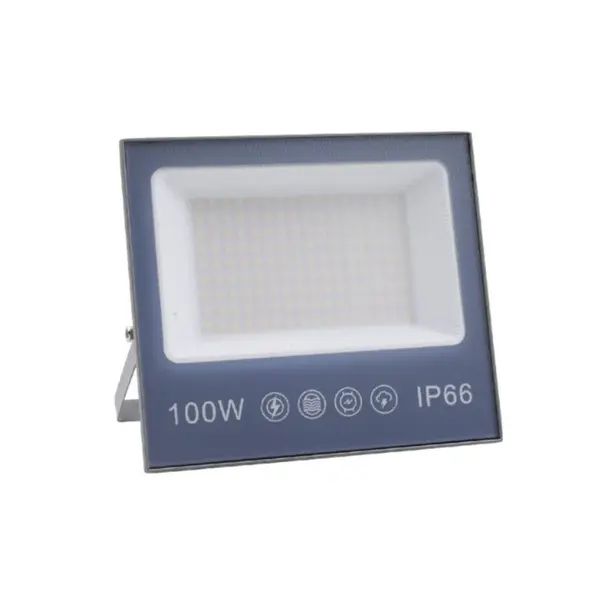 BZRSH Proiector LED 100W Subtire, 3000lm, 6500K, 220V, 17.5x20cm, IP65