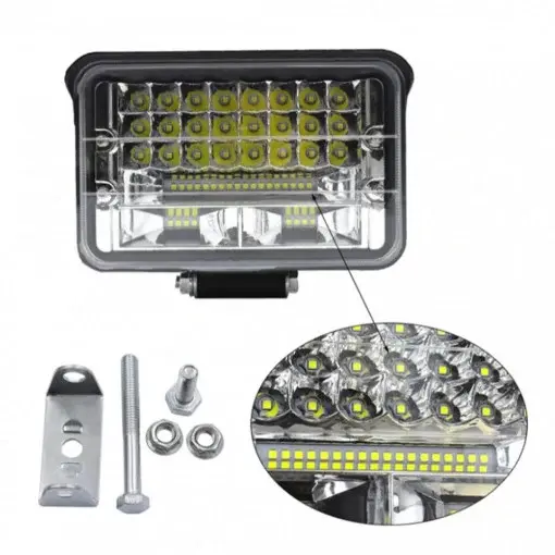 BZRSH Proiector LED Off-Road 108W 2 Faze 36 SMD 8000 Lumeni 6500K IP67