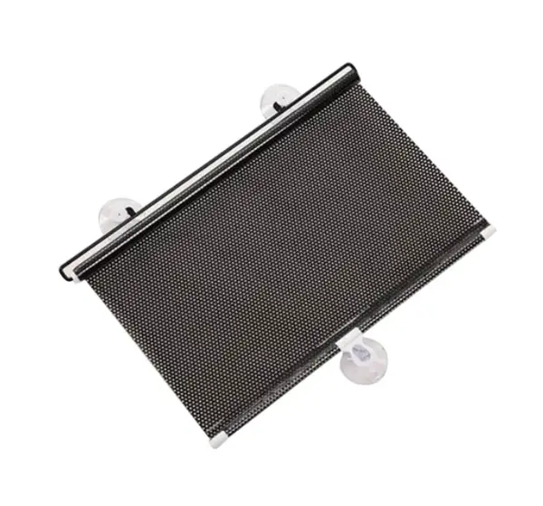 BZRSH Rulou Retractabil Parasolar Ventuze Auto si Casa 45 x 125 cm