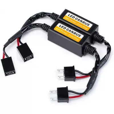 BZRSH Set 2 Anulatoare CANBUS H7 - Elimina Eroarea Bec Ars LED H7