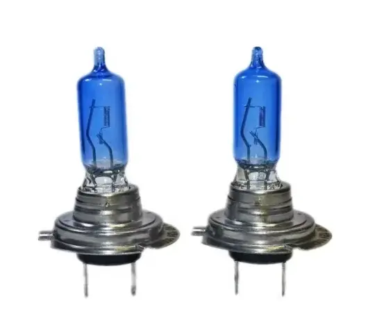 BZRSH Set 2 Becuri Auto H7 12V 100W 5000K Xenon Effect Ultra White Skyline