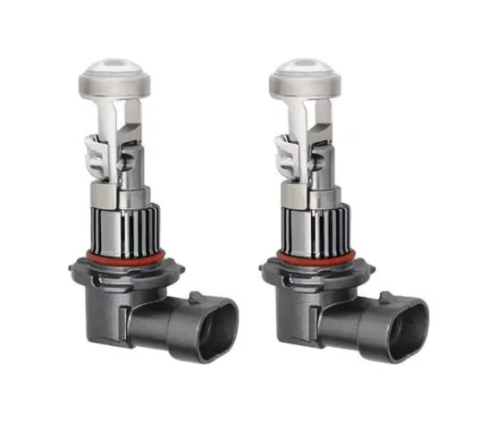 BZRSH Set 2 Becuri Auto LED H11 Cu Lupa 150W 12V 6500K Canbus +300%