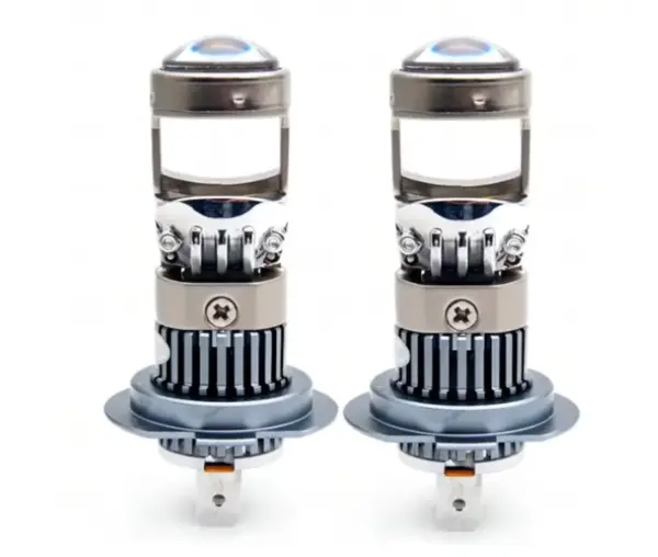 BZRSH Set 2 Becuri Auto LED H7 150W 12V 6500K Canbus Lupa +300%