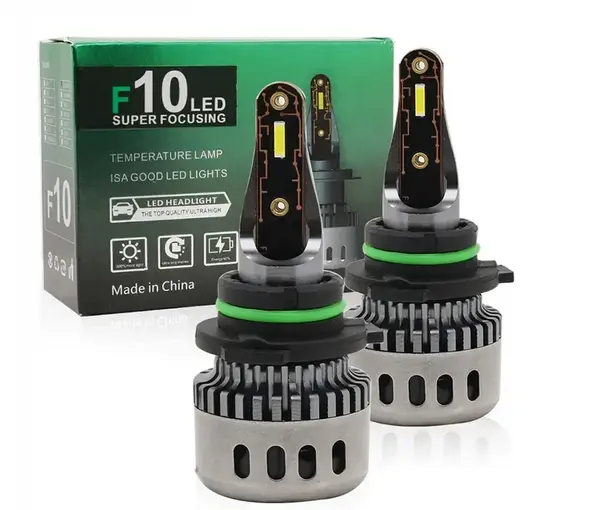 BZRSH Set 2 Becuri LED Auto F10 SuperLED 120W 9000Lm H7