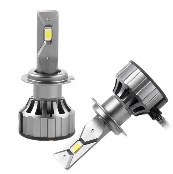 BZRSH Set 2 Becuri LED Auto H7 120W 12000lm 12V Super Canbus V20 IP68