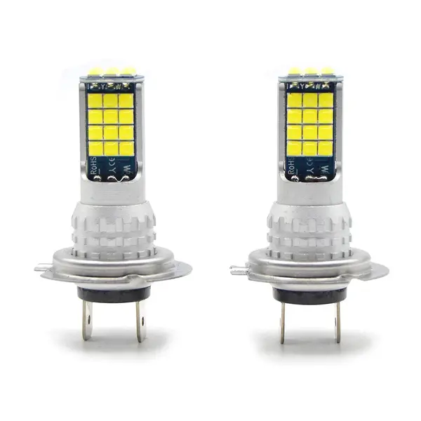 BZRSH Set 2 Becuri LED H7 45W 10000LM CSP 6000K Alb Rece 12V Kit Auto