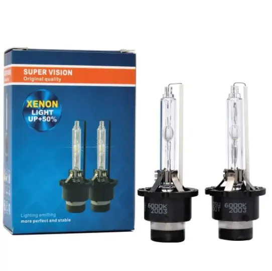 BZRSH Set 2 Becuri Xenon D2S White 6000K 35W 12V Faruri Auto