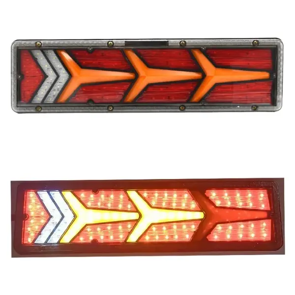 BZRSH Set 2 Lampi LED Spate Universale 12-24V Semnalizare Pozitie STOP 46x13cm