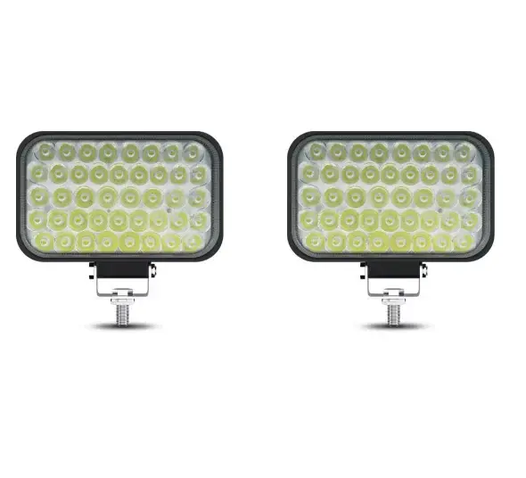 BZRSH Set 2 Proiectoare LED Off-Road 5 Inch 129W 43 LED 8000 Lumeni 6000K