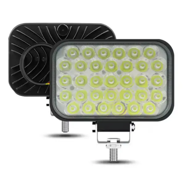 BZRSH Set 2x Proiector LED Off-Road 4 Inch 99W 33 LED 8000 Lumeni 6000K
