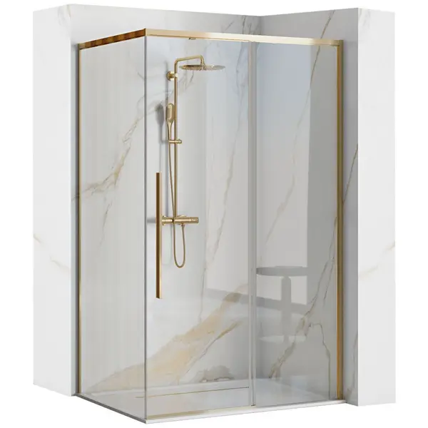 Cabina de dus SOLAR GOLD 80x100 cm