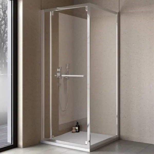 Cabina dus cu usa glisant, rotativ 120 x 80, crom, Kolpasan, Stellar Uni