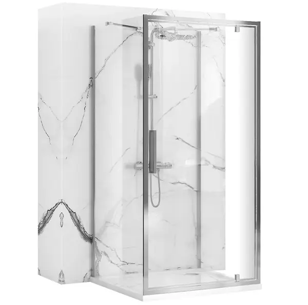 Cabina dus REA Rapid Swing Chrome