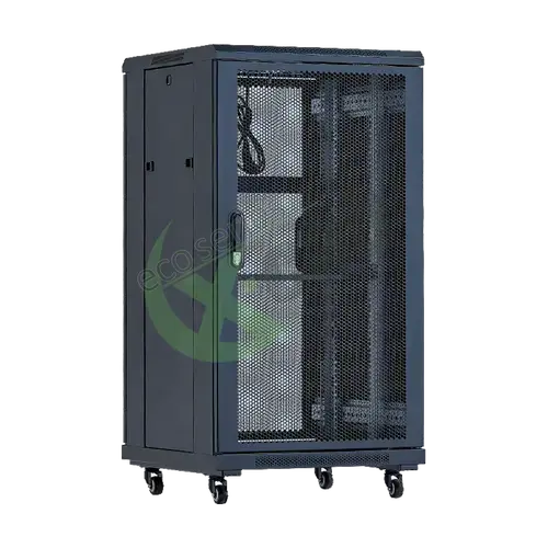 Cabinet metalic de podea 19inch Eco Xcab A3, tip rack stand alone, 27U 600x600 mm