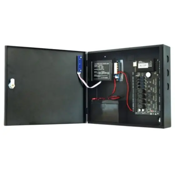 Cabinet multifunctional ZKTeco CAB3-PS5 / CAB4-PS5 pentru centrale de control acces, 12Vcc, 5A, backup