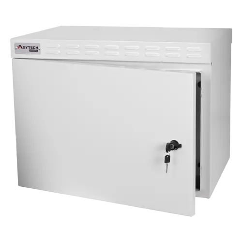 Cabinet rack exterior 7U 19'' 600x450, capacitate incarcare 300 kg, IP55, IK10 - ASYTECH Networking ASY-7U-6045EXIP55