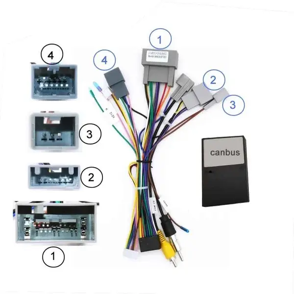 Cablaj multimedia Cablaj adaptor Autodrop Honda Civic (2014-2015) pentru Navigatii multimedia Android