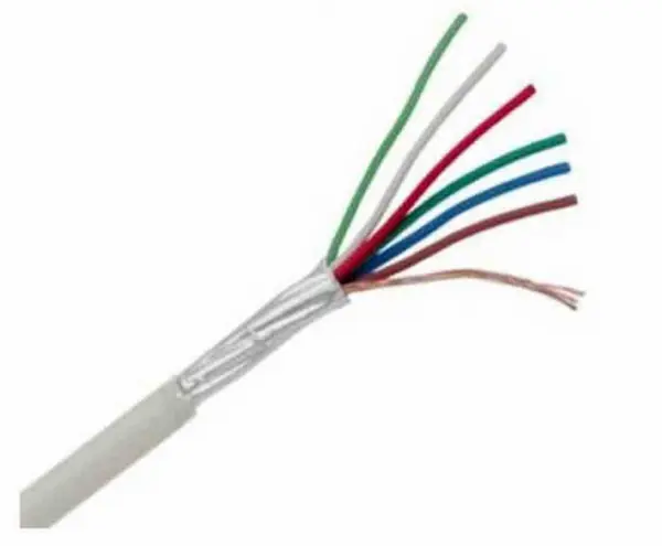 Cablu alarma efractie LIY(St)Y 10x0.22 mm Q5+, rola 100m, folie PVC, impedanta 78 ohmi