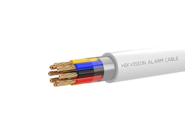 Cablu alarma Hikvision DS-1AC8APL1, 8 fire, ecranat, LSZH, cupru 99.95%, 100m, CPR Eca