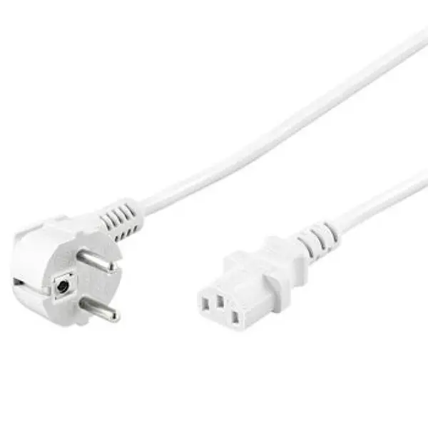 Cablu alimentare PC IEC C13 5m Alb, KPSP5W