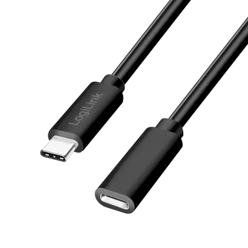 Cablu alimentare si date LOGILINK CU0212, USB 2.0, USB Type-C (T) la USB Type-C (M), 3m, PD 60W, 2 x ecranat, plastic, Negru
