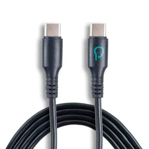 Cablu alimentare si date SPACER SPDC-TYPEC-TYPEC-PVC-BK-1.8, USB Type-C (T) la USB Type-C(T), PVC, 1.8m, Negru