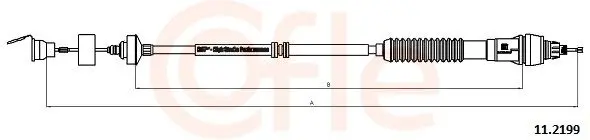 Cablu ambreiaj COFLE 11.2199