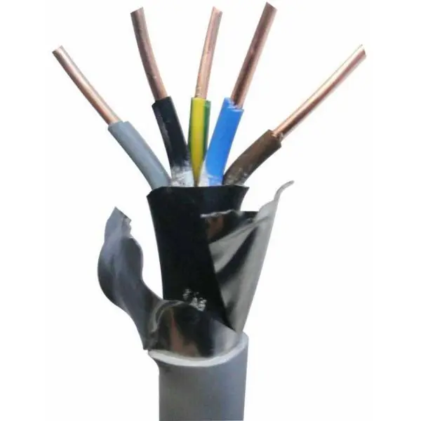 Cablu armat de cupru CYABY-F 5x10mmp / m