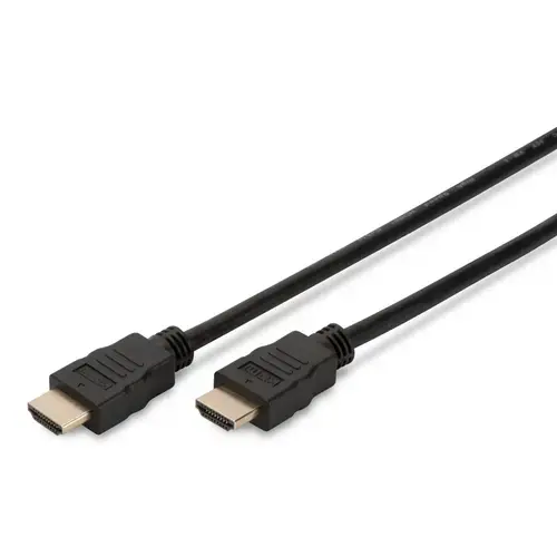 Cablu Assmann AK-330107-030-S, 2 x HDMI tata, 3m, Negru