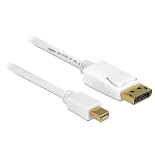 Cablu Assmann, mini Displayport la Displayport, 3 m, Alb