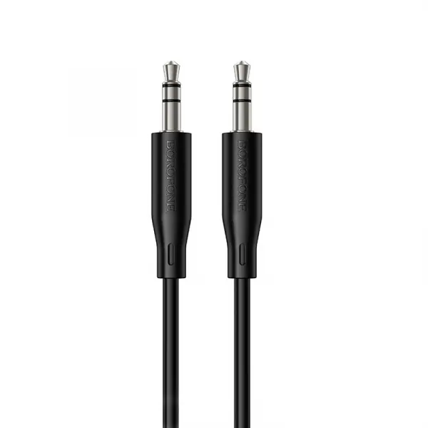 Cablu Audio 3.5mm - 3.5mm Borofone BL26 Standard, 1m, Negru