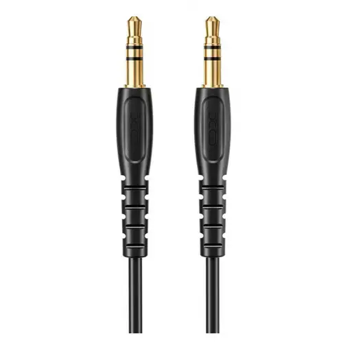 Cablu Audio 3.5mm - 3.5mm XO Design NB-R270, 1m, Negru