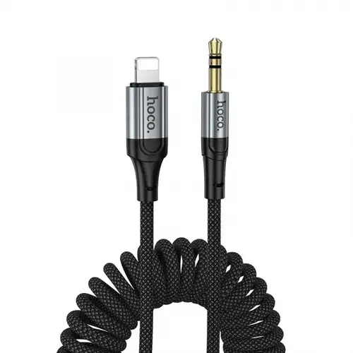 Cablu Audio HOCO UPA33A, Lightning - 3.5mm, 1.5m (Negru)