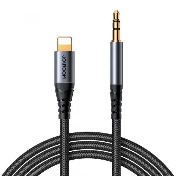 Cablu Audio Lightning - 3.5mm Joyroom SY-A06, 1.2m, Negru