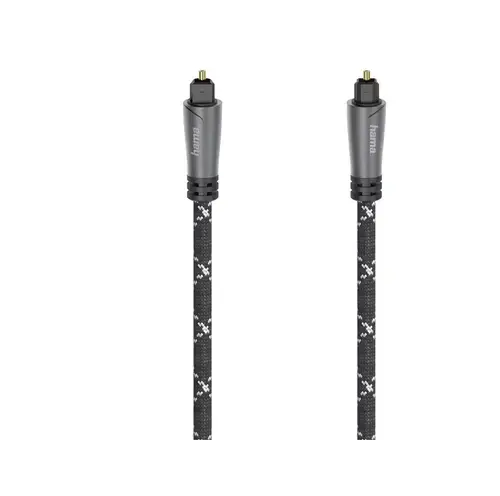 Cablu audio optic HAMA 205139, 1.5m (Gri/Negru)