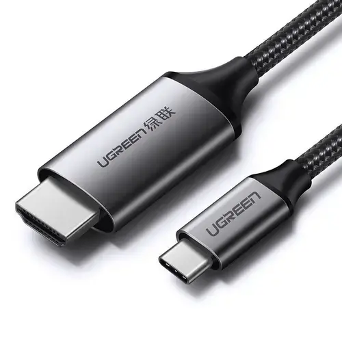 Cablu Audio si Video HDMI la USB Type-C UGREEN MM142, 1.5 m, 4K UHD, Negru