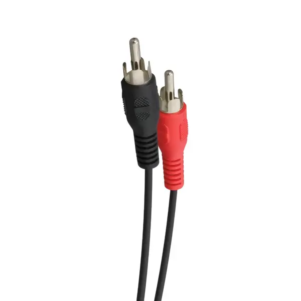 Cablu Audio Stereo RCA Vision Touch 1,5 Metri, Tata-Tata, Negru