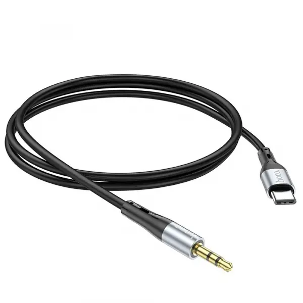 Cablu Audio USB-C - 3.5mm HOCO UPA22, 1m, Negru