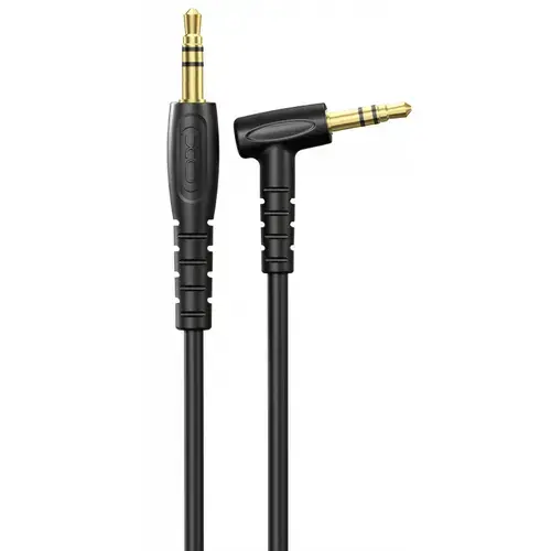 Cablu audio XO Design NB-R272, 3.5mm - 3.5mm, 1m (Negru)
