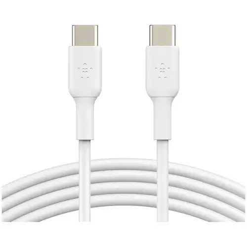 Cablu Belkin BOOST CHARGE USB-C catre USB-C 2.0, PVC, 2M, Alb