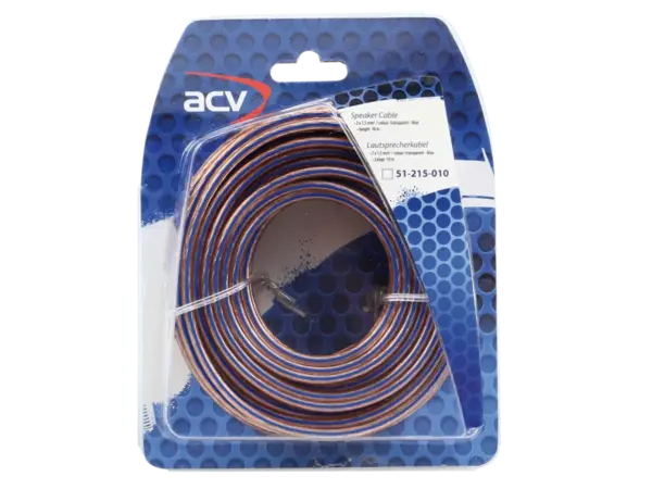 Cablu boxe ACV 51-215-010 Blister 10m, 2 × 1.5mm²