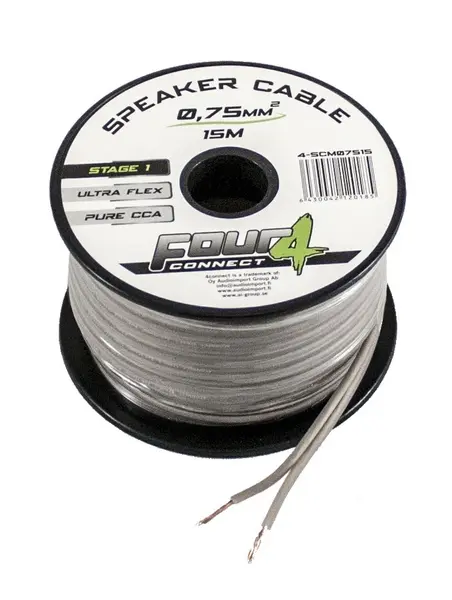 Cablu boxe Four Connect, 4-SCM07515, Stage 1, 15 M, 0.75 mm2,OFCA