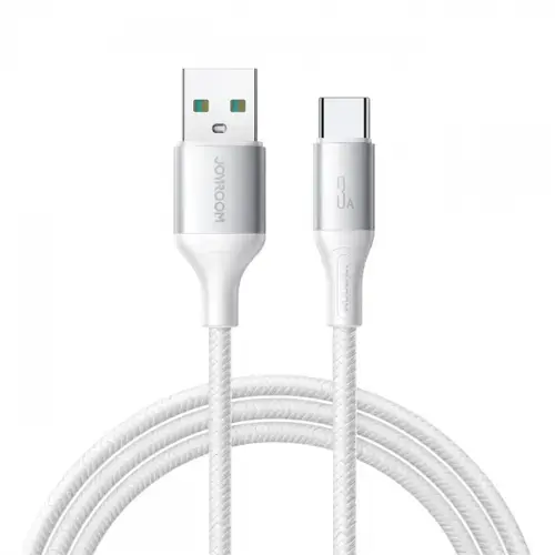 Cablu Date/Incarcare Joyroom S-A28 Flash, USB-A - USB-C, 30W, 2m (Alb)
